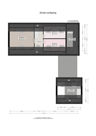 Floorplan - Kaleweg 9, 9865 TC Opende